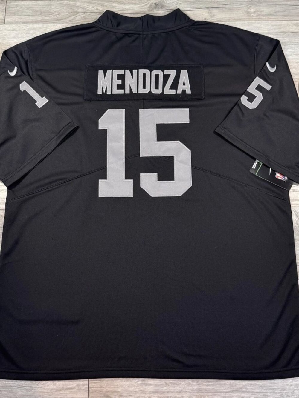 Fernando Mendoza Black Jersey Stitched Vapor